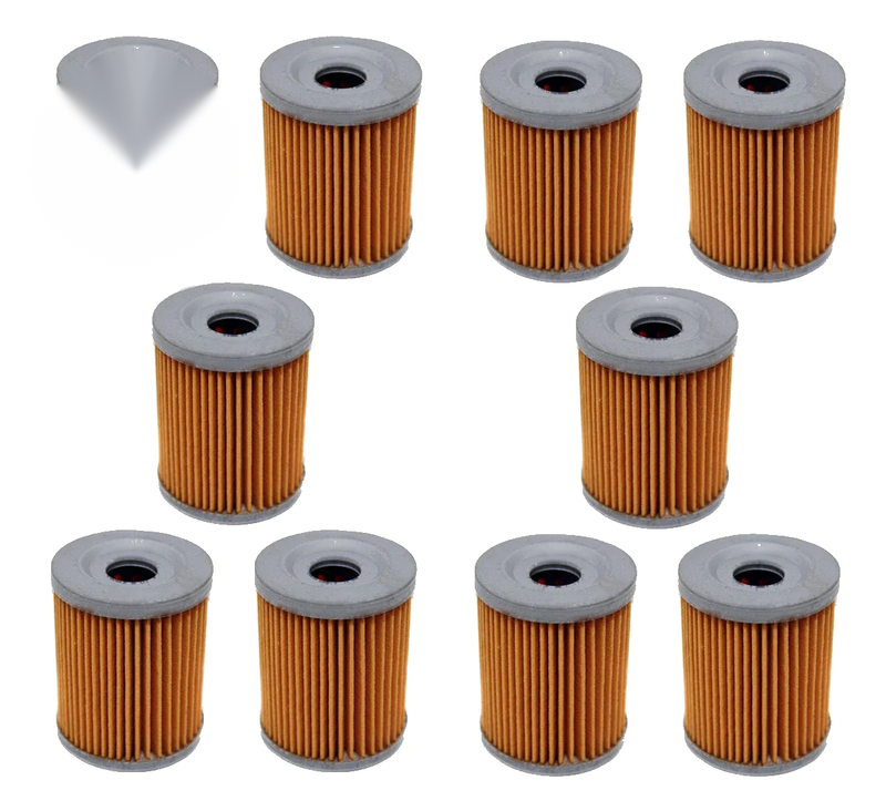 Suzuki Quadsport 230, 250 Oil Filters / 10 Pack / (1985–1988, 2004–09)