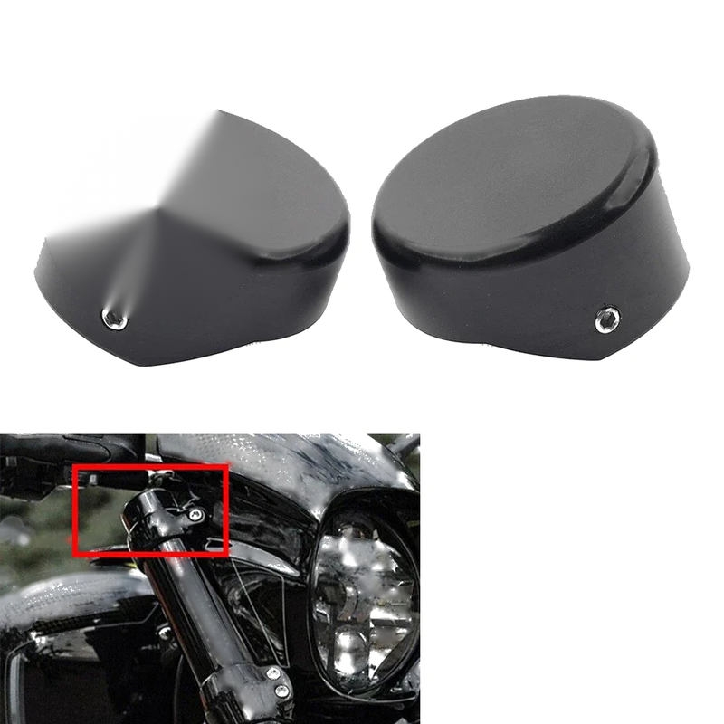 Harley Softail Breakout FXBR FXBRS Upper Fork Caps Covers (2018-2023)