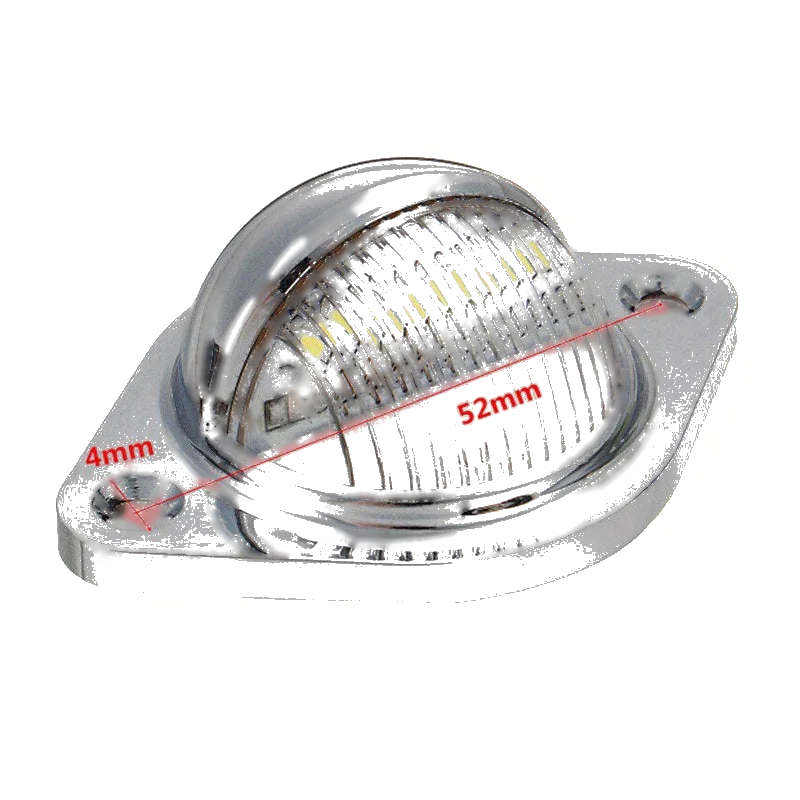 Car Truck SUV RV Universal White LED License Plate Lights