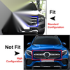 Mercedes Benz GLB Black Front Bumper Lip Splitter Spoiler (2020-2021)