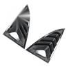 Tesla Model Y Carbon Fiber Rear Window Louver Cover Trim (2020-2023)