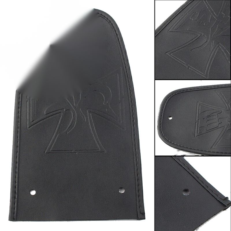 Harley Road Street Electra Glide Rear Fender Bib Solo Seat Leather (2000-2023)