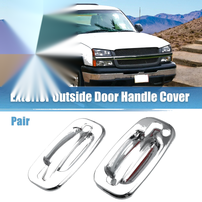 Chevrolet Tahoe 1 Pair Exterior Door Handle Cover with Keyhole (2000-2006)