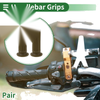 25mm Motorcycle Handlebar Grips TPU Green