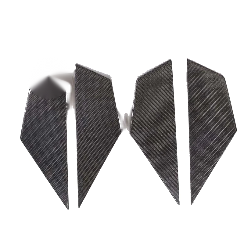 BMW X5 2019-2022 Car Carbon Fiber Interior Door Panel Knob Cover Trim Fit