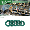 Oil Seal 25x37x7mm Seal Ring Rotary Shaft Seal TPU High Pressure Green 5 x