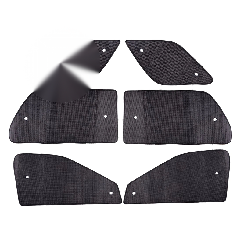 Ford Explorer 2011-2019 Black Privacy Side Window Sun Shade Cover