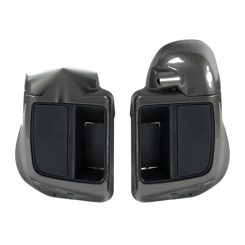 Harley Touring Industrial Gray Lower Vented Fairings Speaker Pod