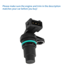 Ford Fiesta (2011-2014) 1 x Black Crankshaft Position Sensor
