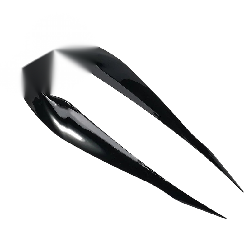 F30 Saloon Pair Headlight Cover Black Eyebrow (2012–2018)