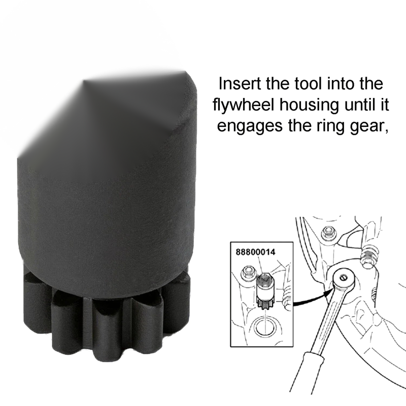 Volvo D11 D13 D16 Engine Barring Tool (2006-2023)