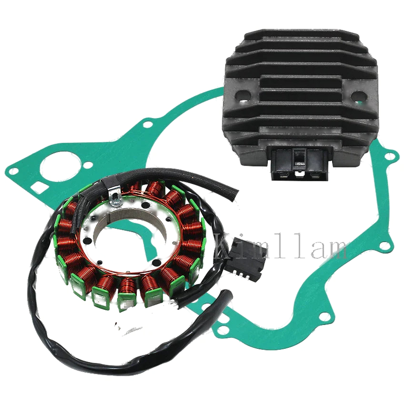 Yamaha XVS650, XVS400 Stator Coil, Regulator, Gasket (1997-1999)
