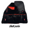 Rolls Royce Phantom Sedan - Red Leather Sheepskin Floor Mats