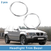 BMW X5 Front Headlight Trim Bezel Left + Right (2014 - 2018)