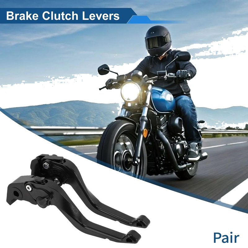 Yamaha YZF-R1 1 x Black Brake Clutch Levers (2009–2014)
