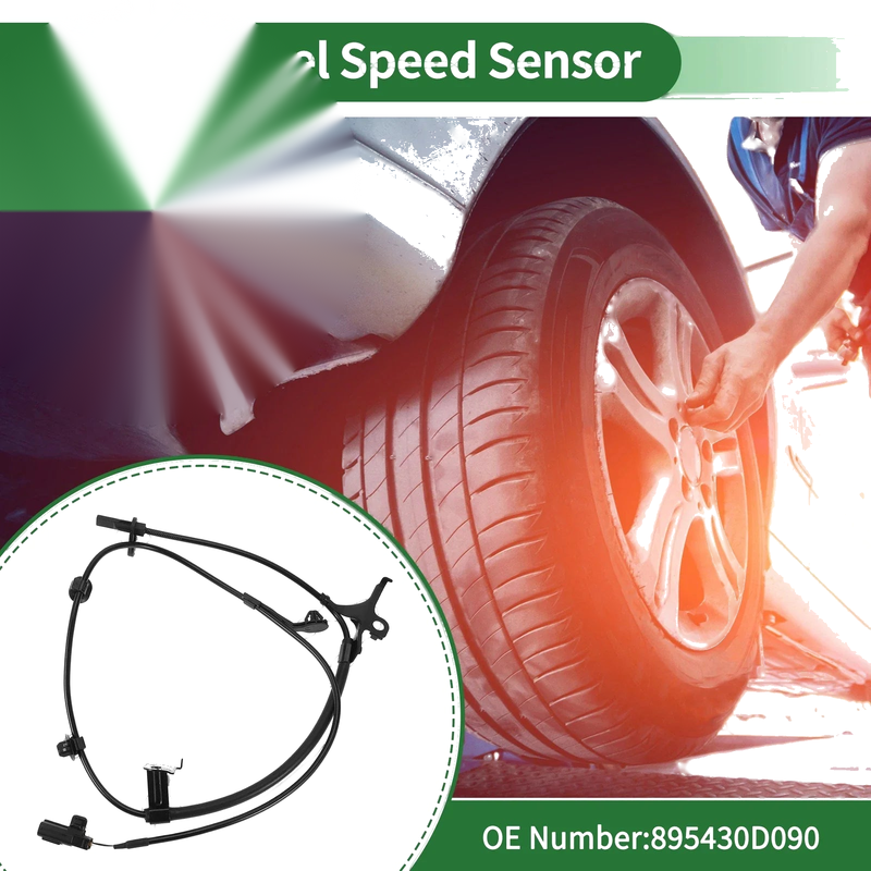 Toyota Yaris FWD Front ABS Wheel Speed Sensor (2006–2013)