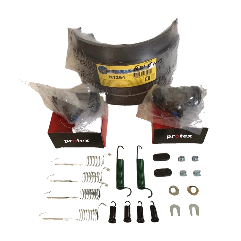 Chrysler Valiant Rear brake shoe drum overhaul