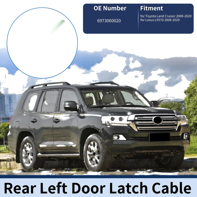 Toyota Land Cruiser Door Latch Cable (2008–2020)