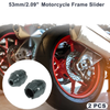 16mm Aluminum Alloy Motorcycle Slider Frame 2 x Slider Frame