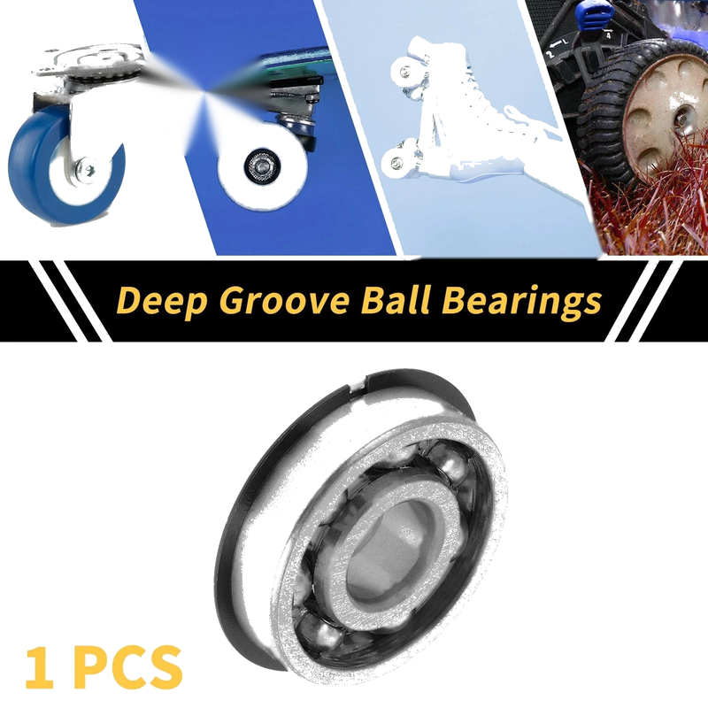 Scooter Skateboard Wheel 17x47x14mm Deep Groove Ball Bearings P5