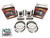 Honda CB250N 1. 1.00mm O/S Top End Kit with 63mm Piston Rings & Gasket (1980-1982)