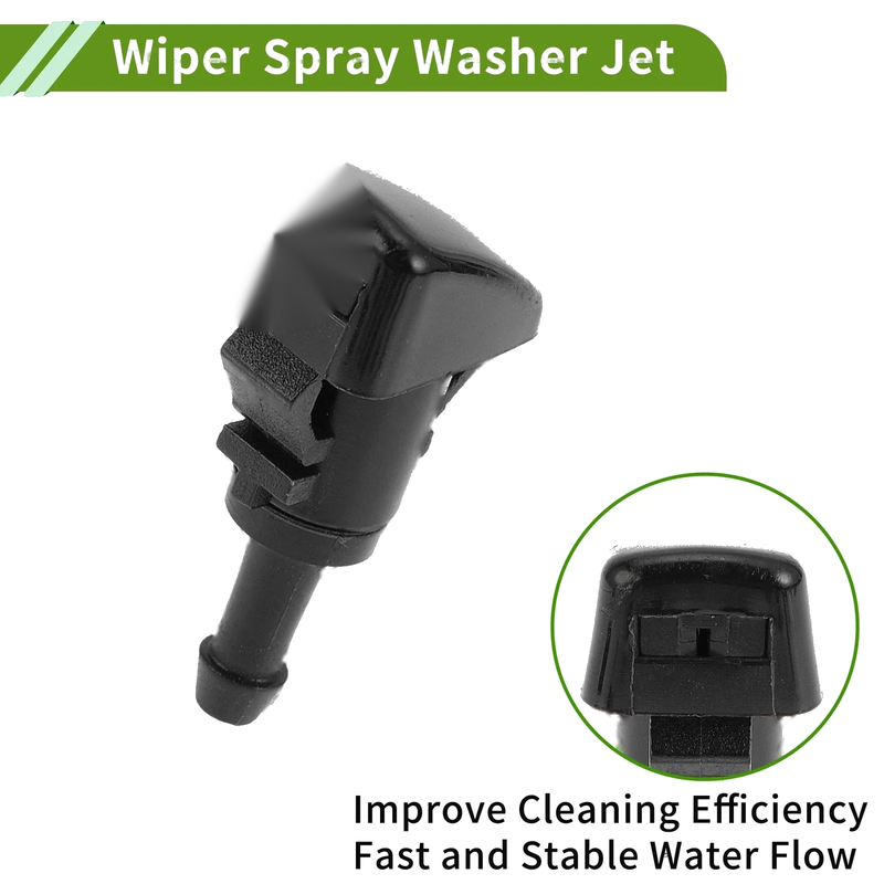 GMC 1 Set Windshield Washer Nozzle with Hose Connector