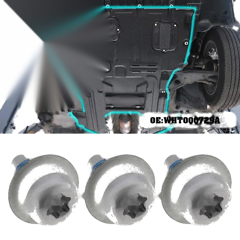 Underguard Plate Engine Chassis Bolts