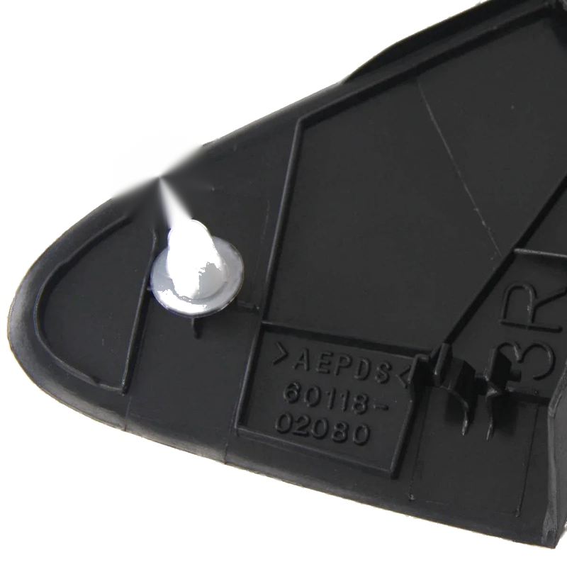 Side Mirror Trim Corner Triangle Fender RH Fits Toyota Corolla Sedan 2009-12 D10