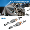 50cc 70cc Chrome Silver Tone Pair Rear Suspension Shock 290mm