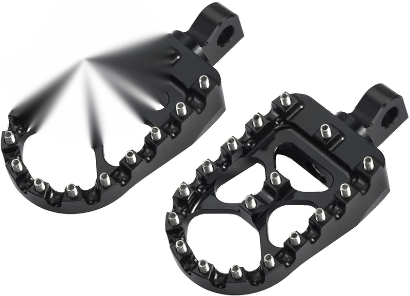 Harley Sportster Touring Softail Dyna Black Foot Pegs
