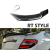 08-14 Mercedes Benz W204 C250 C300 C63 RT Style Duckbill Trunk Spoiler Wing