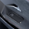 Benz CLA W118 2020 A Carbon Fiber Door Window Switch Buttons Cover Trim Fit