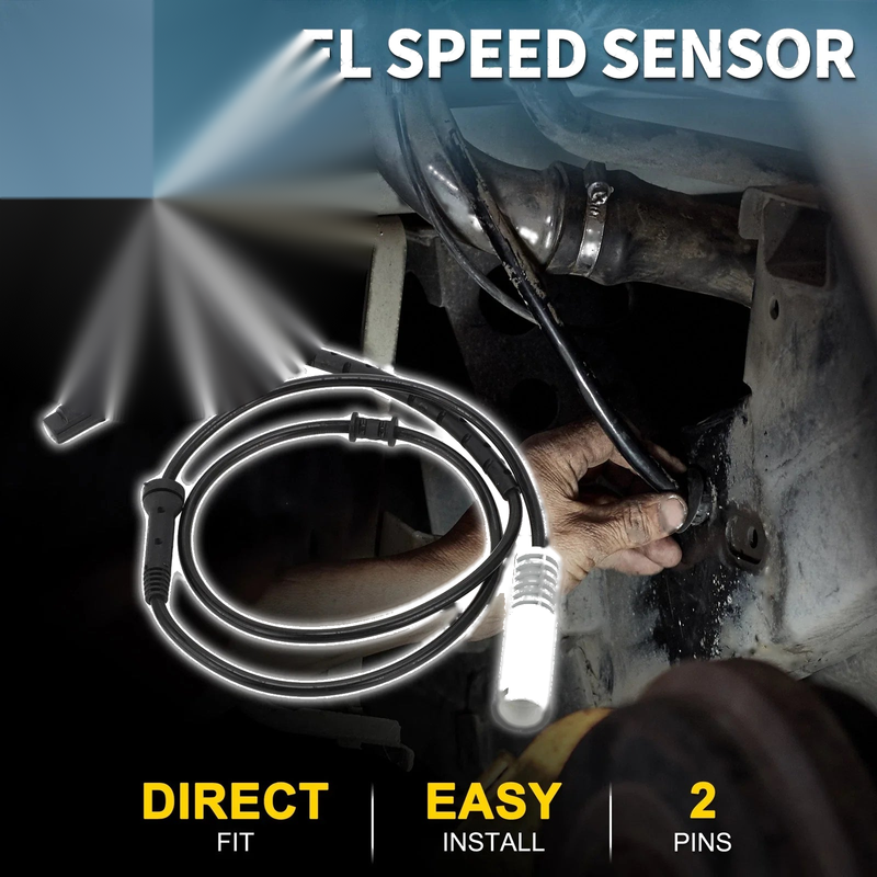 BMW 740i Rear Left or Right ABS Wheel Speed Sensor (1995-1998)