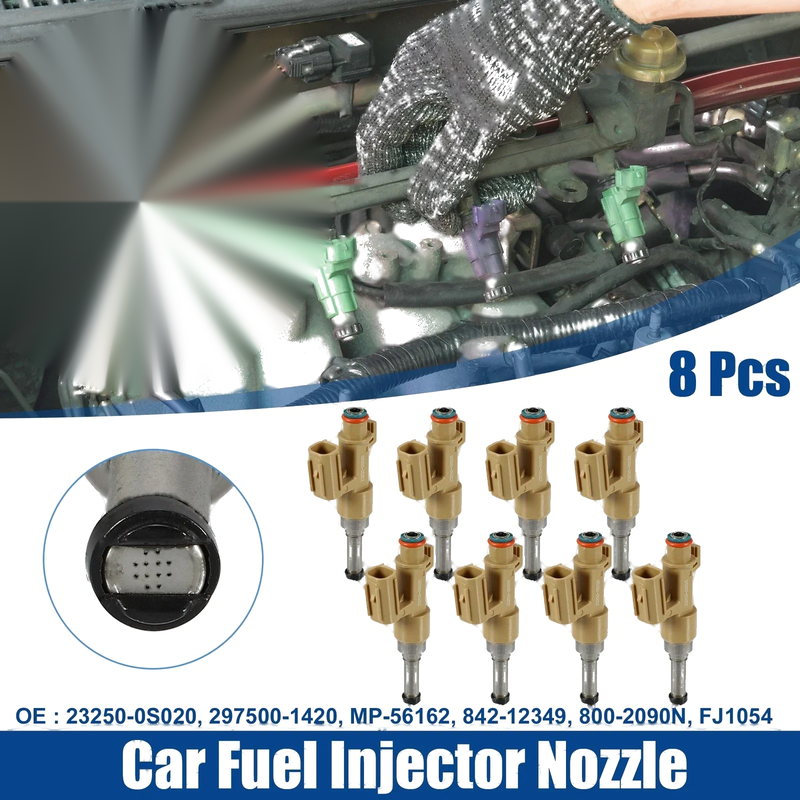 Toyota Tundra 8 x Fuel Injector Nozzle (2010–2019)