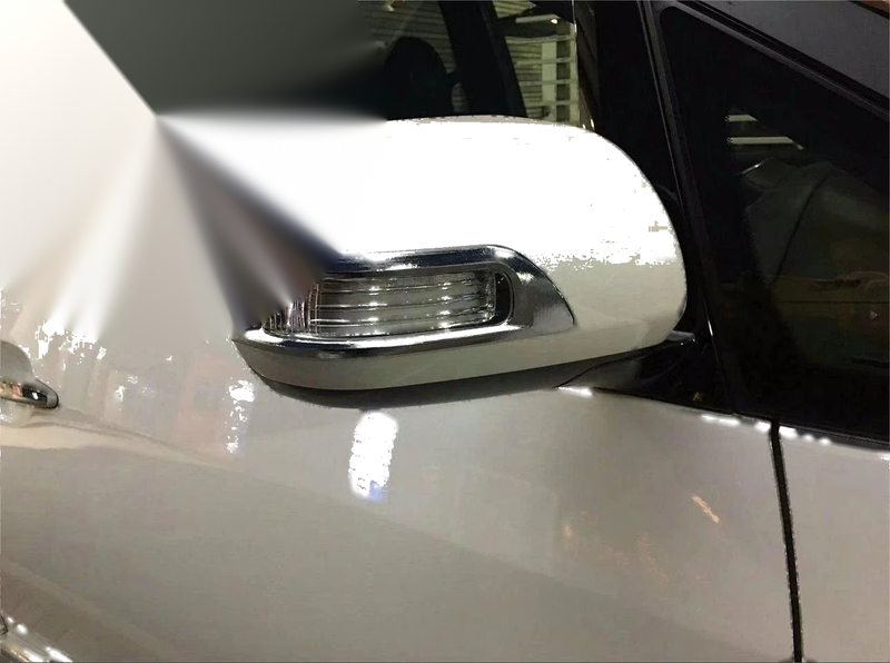 Toyota Sienna (2018-2020) 2 x pcs Chrome Side Rearview Mirror Frame Cover Trim