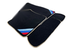 BMW ER56 Design Leather Rounds LHD All Models Floor Mats (1990-2023)
