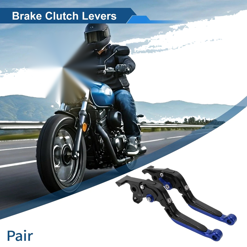 Kawasaki ZX7R / ZX7RR Brake Clutch Lever Adjustable Short/Long (1996–2003)