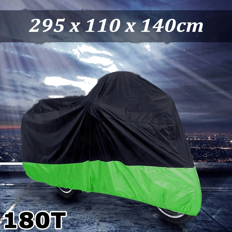 Honda Gold Wing GL1000 1100 1200 1500 1800 XXXL 180T Green Motorcycle Cover