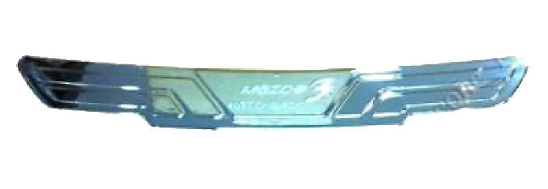 Mazda3 Hatchback Chrome Rear Bumper Step Plate (2014-2018)