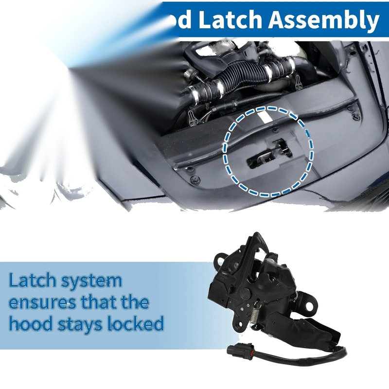 Toyota HIGHLANDER Hood Latch Assembly (2009–2015)