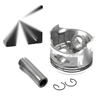 EZGO Golf Cart Robin 350cc EH35C Piston & Ring Gasket STD (1996–2008)