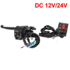 Motorcycle 7/8" Handlebar Turn Signal Headlight Power Start Switch