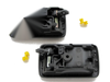1997-2005 Toyota Hilux Tiger LN145 Inner Door Handles (2 x Grey)