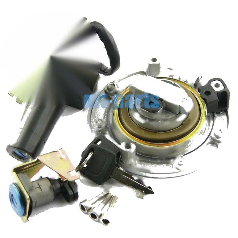 Honda CB1300 Ignition Key Switch & Fuel Tank Cap Lock Set (98-02)