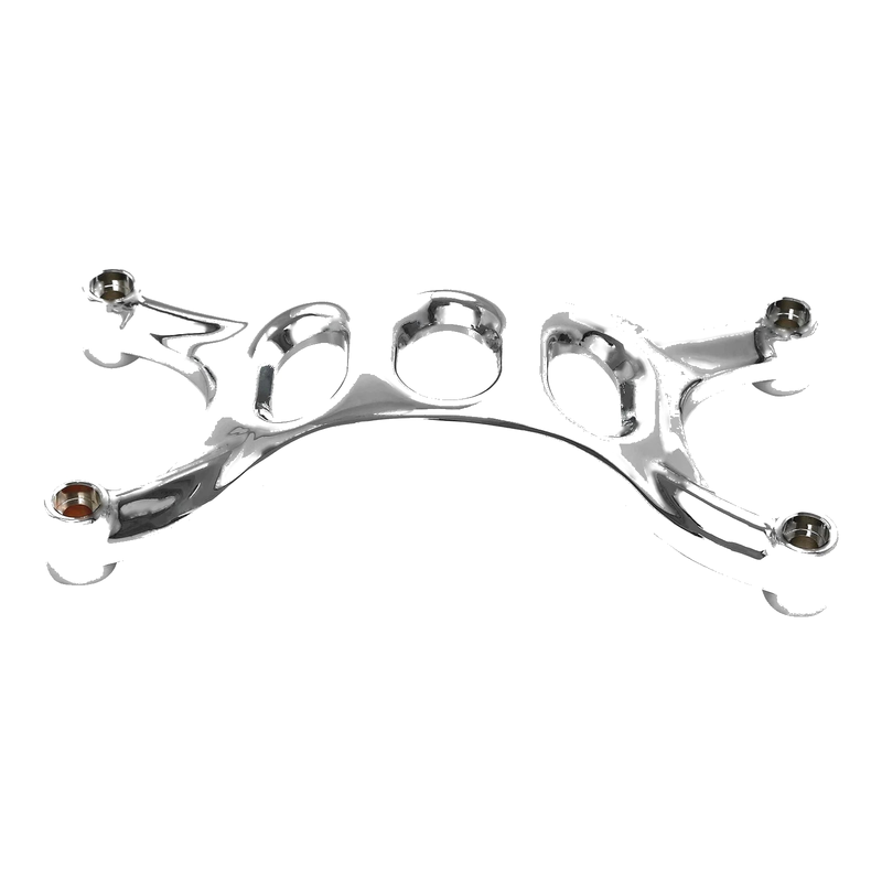 Harley 48 Forty Eight XL1200X Chrome Front Fender Brace Forks (2016-2022)