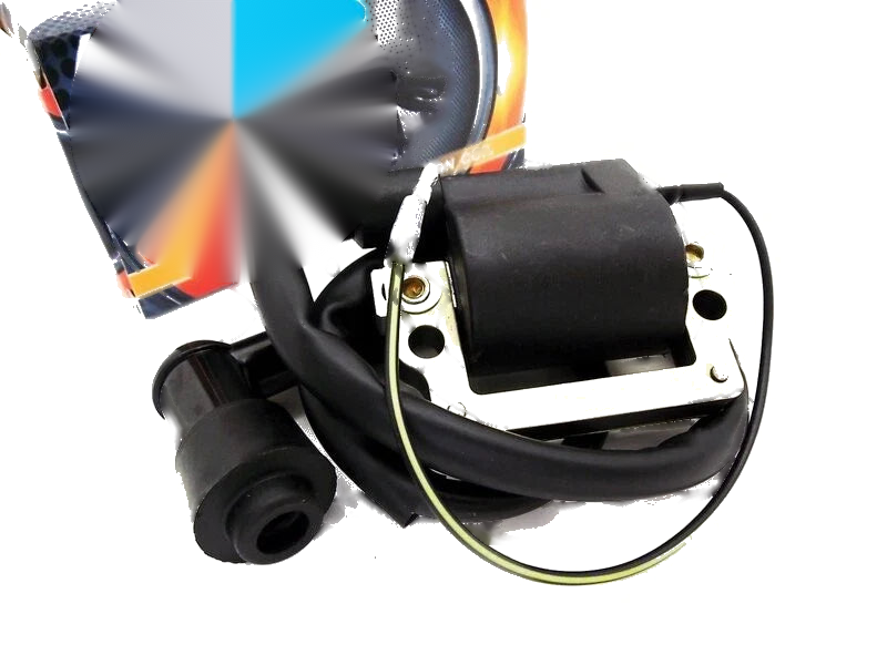 Yamaha GT80 Ignition Coil & Spark Plug Cap Assembly (1974-1980)