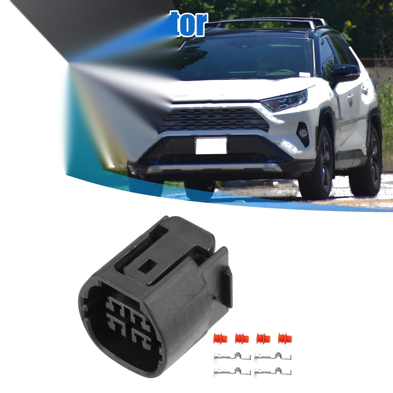 Toyota Set 4 Pin Alternator Connector Adapter Clip