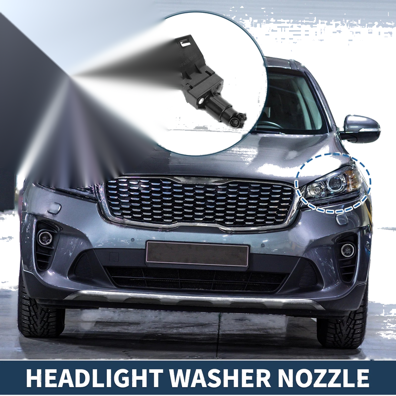 Mercedes-Benz GL320 Driver Side Headlight Washer Nozzle (2007-2012)