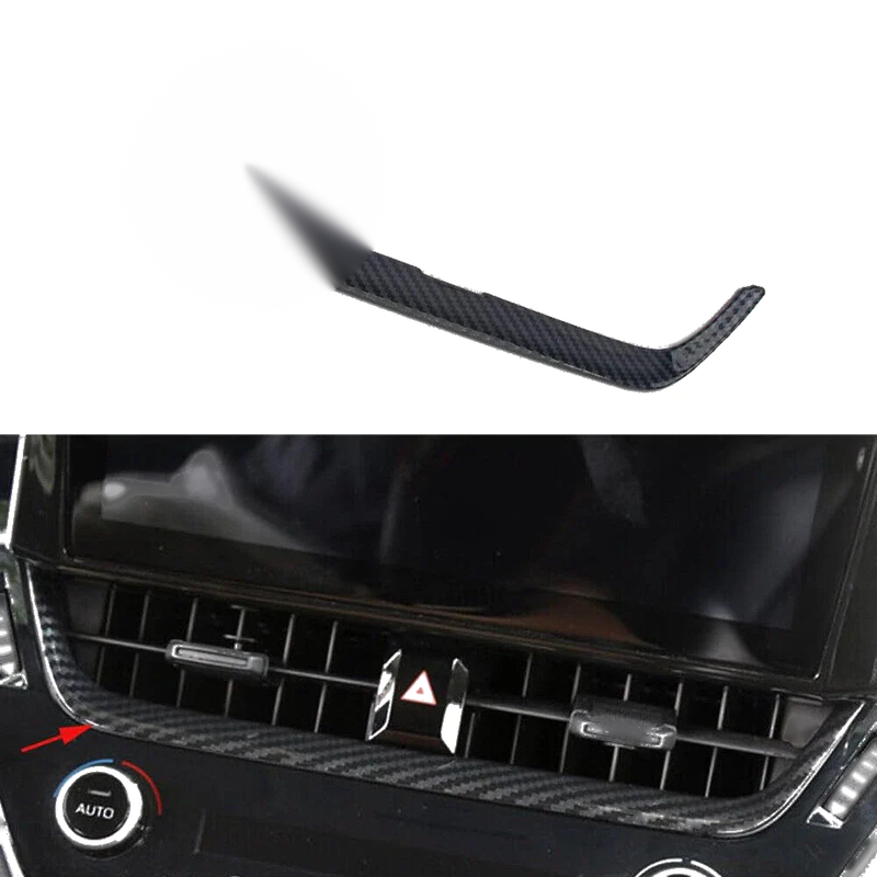 Toyota Corolla Carbon Fiber Dashboard Center Air Vent Cover Trim (2019-2024)
