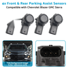 Chevrolet Blazer, GMC Sierra 4 x Front & Rear Parking Assist Sensors